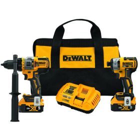 DeWALT 20V MAX* DCK2100P2 XR 3-Speed High Performance Premium Flexvolt Cordless Drill/Driver Kit