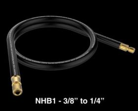 Navac NHB1 High Flow Refrigerant Hose Black 6' 1/2