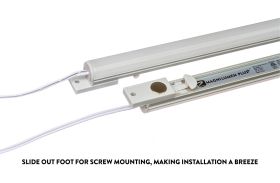 Magnilumen MRK2220-CSK-PLUS-RP Magnetic LED Retrofit Kit 20W 3500K/4000K/5000K Selectable Dimming 2 Ft. Strips