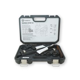 Southwire Slug-Buster MPR-01SD Punch and Die Set 10 ga 1/2 to 2 in For Use With 1 in Hex Ratchet Wrench Allows Use with Both 3/8 in