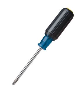 Ideal 35-204 Screwdriver, Combo Head, 8-5/16 in OAL, Cellulose Acetate Handle, Chrome Plated