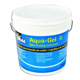 Ideal Aqua-Gel II 31-371 Cable Pulling Lubricant, 1 gal Bucket, Gel, Blue, 0.98