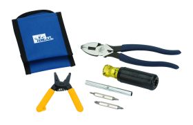 Ideal WireMan 35-5799 Electrician's Tool Kit, 4 Pieces