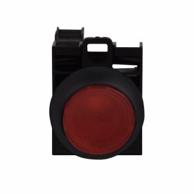 Cutler-Hammer M22S-DL-R-K01-230R Flush Pushbutton (Complete Device) Red Illuminated 85-264V NEMA 4X and 13