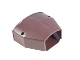 RectorSeal 3CGENDB Cover Guard 3 In. End-Cap Brown