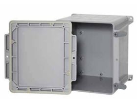 Kraloy 278300 JBX442 4in x 4in x 2in PVC Junction Box NEMA 6P