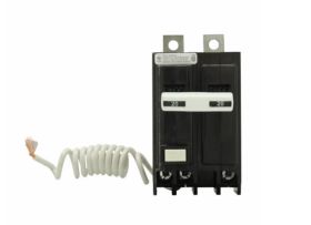 Cutler-Hammer QBGFT2040 40A 2-Pole GFCI 5mA 120/240V 10kA Bolt-On Circuit Breaker with Pigtail