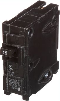 Siemens Q115 15A 1-Pole 120V 10kA Plug-On QP Circuit Breaker