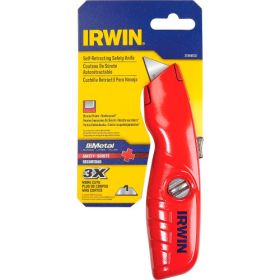 Irwin 2088600 Self-Retracting Utility Knife Bi-Metal Blade