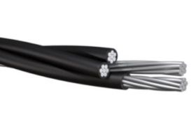 #6 Aerial Chola Aluminum Quadplex Cable