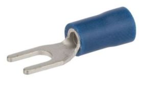 NSI S16-6V 16-14Awg Vinyl Insulated Spade #6 Stud 100/Pk