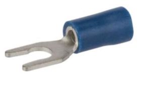 NSI S16-8V-L 16-14Awg Vinyl Insulated Spade Locking 50/Pk