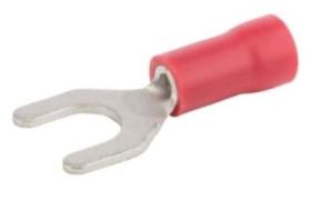 NSI S22-10V 22-18Awg Vinyl Insulated Spade #10 Stud 100/Pk