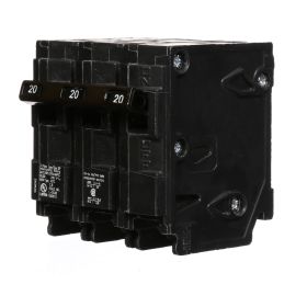 Siemens Q320 20A 3P 240V 10KA  Plug-on QP Circuit Breaker