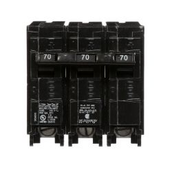 Siemens Q370 70A 3P 240V 10K Plug-0n QP Circuit Breaker