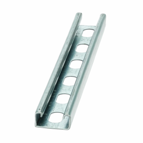 B-Line B54SH-120SS4 Single Slotted Metal Framing Channel 7/8 in L x 9/16 in W Slots 2 in SPacking 14 ga THK 120 in L