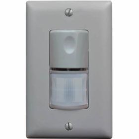 Pass & Seymour WS301LA Wattstopper PIR Single Pole Single Relay Occupancy Sensor 800W at 120V/1200W at 277V Light Almond