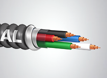 1/4MC With Ground Copper 600v MC Cable