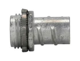 Crouse-Hinds 771DC 1/2 In. Flexible Metallic Conduit Non-Insulated Screw-In Connector Zinc Die Cast