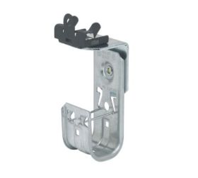 B-Line BCH21-U-2-4 1-5/16 In. Cable to Beam J-Hook 1/8 to 1/4 In. Flange 30 lbs Load Capacity Pre-Galvanized Steel