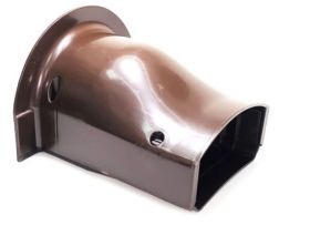 RectorSeal CGSTIB Cover Guard 4.5 In. Soffit Inlet Brown