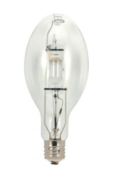 Satco S5843 Metal Halide ED28 Probe Start HID Lamp, 400 Watts, Mogul E39 Base, 36000 Lumens, Cool White