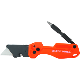 KLEIN 44304 FOLDING UTILITY KNIFE WITH DRIVER