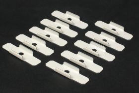 WIREMOLD 5703WH SUPPORT CLIP WHITE 10-PK