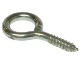 Metallics SE8 Screw Eye With Lag Screw Thread 5-1/4 in L 2-1/2 in Thread 1 in ID Eye Steel