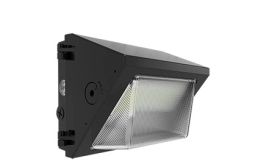 RAB W22-M-60 Field Adjustable LED Wall Pack, 60W/50W/40W/30W 3K/4K/5K 120-277V, Bronze