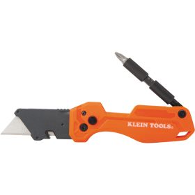 KLEIN 44304 FOLDING UTILITY KNIFE WITH DRIVER