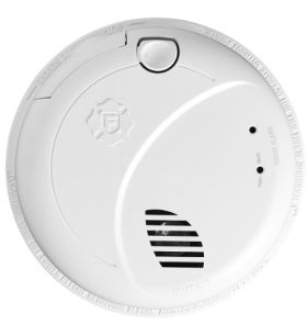 BRK 1046721 SM100V-AC HARDWIRED SMOKE ALARM W/ REPLACEABLE BATTERY BACKUP VOICE WARNING W/ LOCATION AC 120V INTERCONNECTABLE