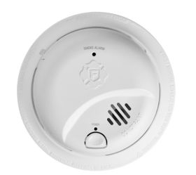 BRK 1046836 SMI100-AC HARDWIRED SMOKE ALARM WITH REPLACEABLE BATTERY BACKUP AC 120V INTERCONNECTABLE