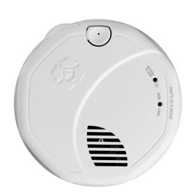 BRK 1046815 SMCO500V WIRELESS INTERCONNECT BATTERY POWERED COMBO SMOKE & CO ALARM W/ VOICE REPLACEABLE BATTERY