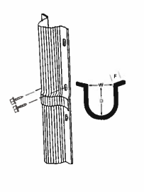 ELEM PE-2UG5 2"X5FT U-GUARD 1PC = 5FT LENGTH