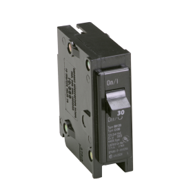 Cutler-Hammer BR130 30A 1-Pole 120/240V 10kA Plug-On Circuit Breaker