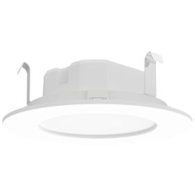 RAB WFRETR04 4 In. LED Recessed Can Retrofit Fixture 6/8/10W Selectable, CCT 27-5K Smooth Trim