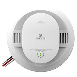 Kidde 21033154 20SA10-V Detect Smoke Alarm With Voice Alert Hardwired With 10-Year Battery Backup