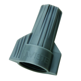 Ideal 30-342 Twister 342 Series Flame-Retardant Twist-On Wire Connector 18 to 6 AWG 50 per Box