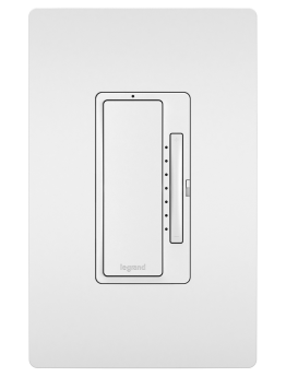 Pass & Seymour radiant HCL453PMMW radiant Multi-Location Master Dimmer White