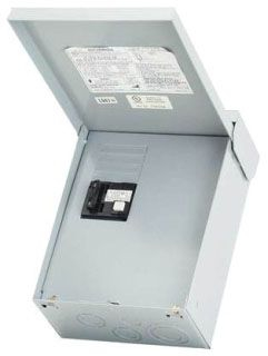 Midwest UG412RMW250 50A 2P Spa Panel BR GFI Breaker Factory Installed GF Self Test NEMA 3R