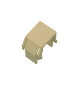 Pass & Seymour On-Q WP3455-IV Blank Keystone Instert Ivory (Pack Of 10)