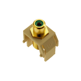 P&S WP3463IV GREEN RCA TO F-CONNECTOR IV (M20)