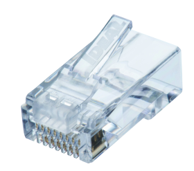 Ideal 86-367J CAT6 Singl Pc Mod Plug