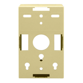 Pass & Seymour On-Q WP3409-IV Single Gang Surface Mount Box Ivory