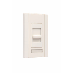 Pass & Seymour Dimmer Switch Titan 4-Wire Preset Narrow Dimmer Switch, 24 VDC, 1 Pole, 3-Way Mode, Light Almond