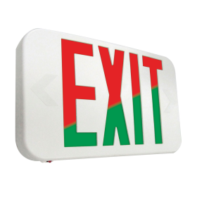 Cooper APX7RG Exit Sign LED Selectable Red/Green