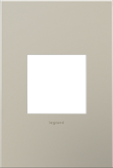 Pass & Seymour adorne AWC1G2SN4 adorne Satin Nickel 1-Gang Screwless Wall Plate