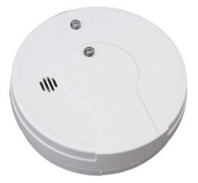 Kidde 0916E Tamper Resistant Smoke Detector Alarm With Hush Button 10 ft Detection 9 VDC LED Display 85 dB