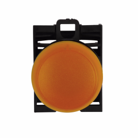 Cutler-Hammer M22-L-A-W Flush Pushbutton with Amber Indicating Light 12-30 VAC/VDC NEMA 4X and 13